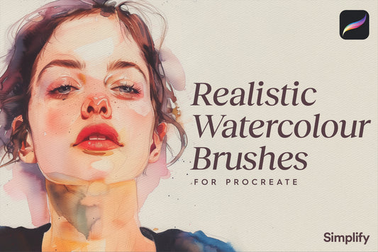 Realistic Watercolour Brushes for Procreate