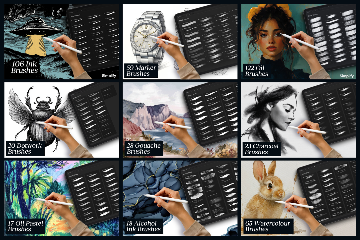 The Studio Brush Bundle