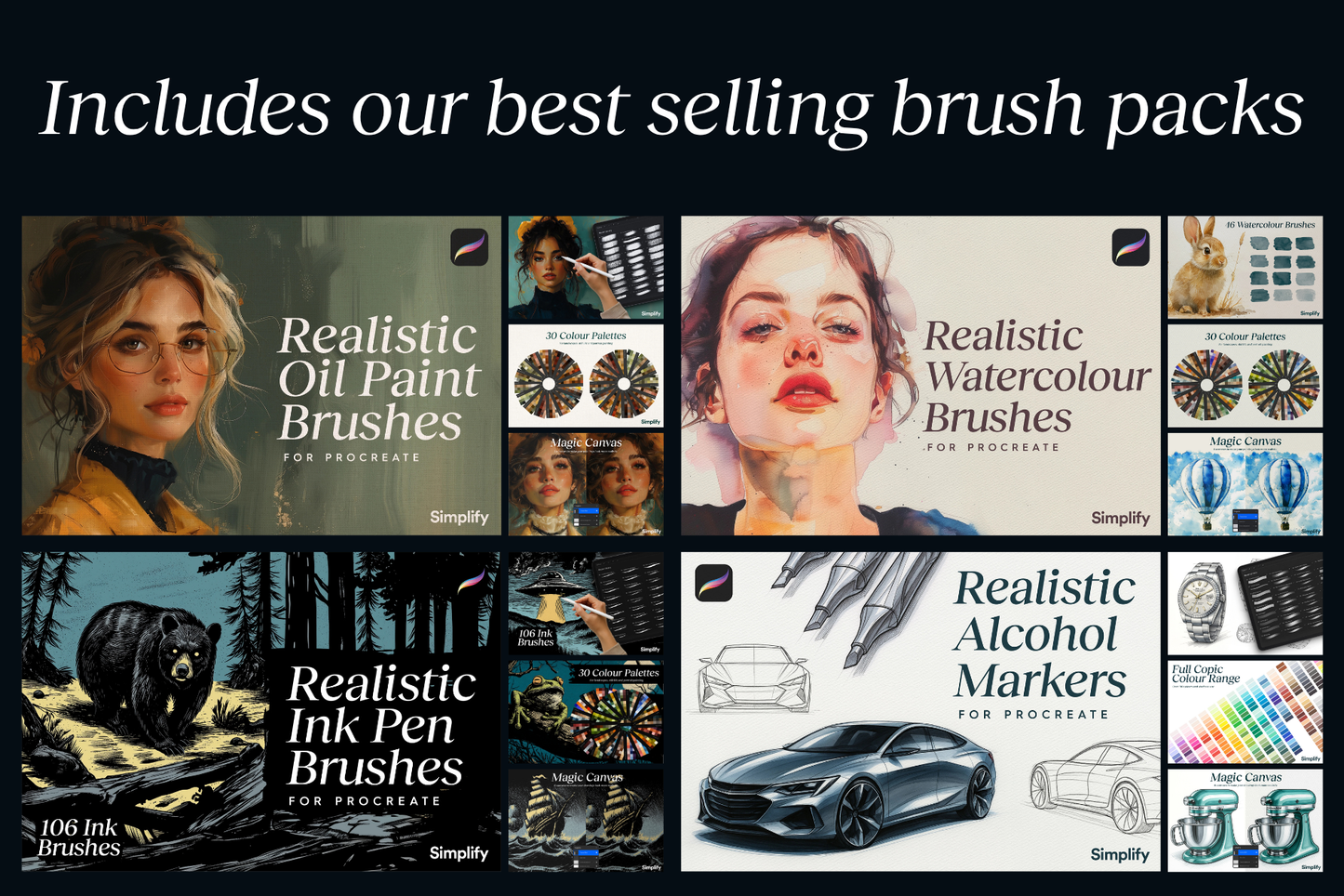 The Studio Brush Bundle