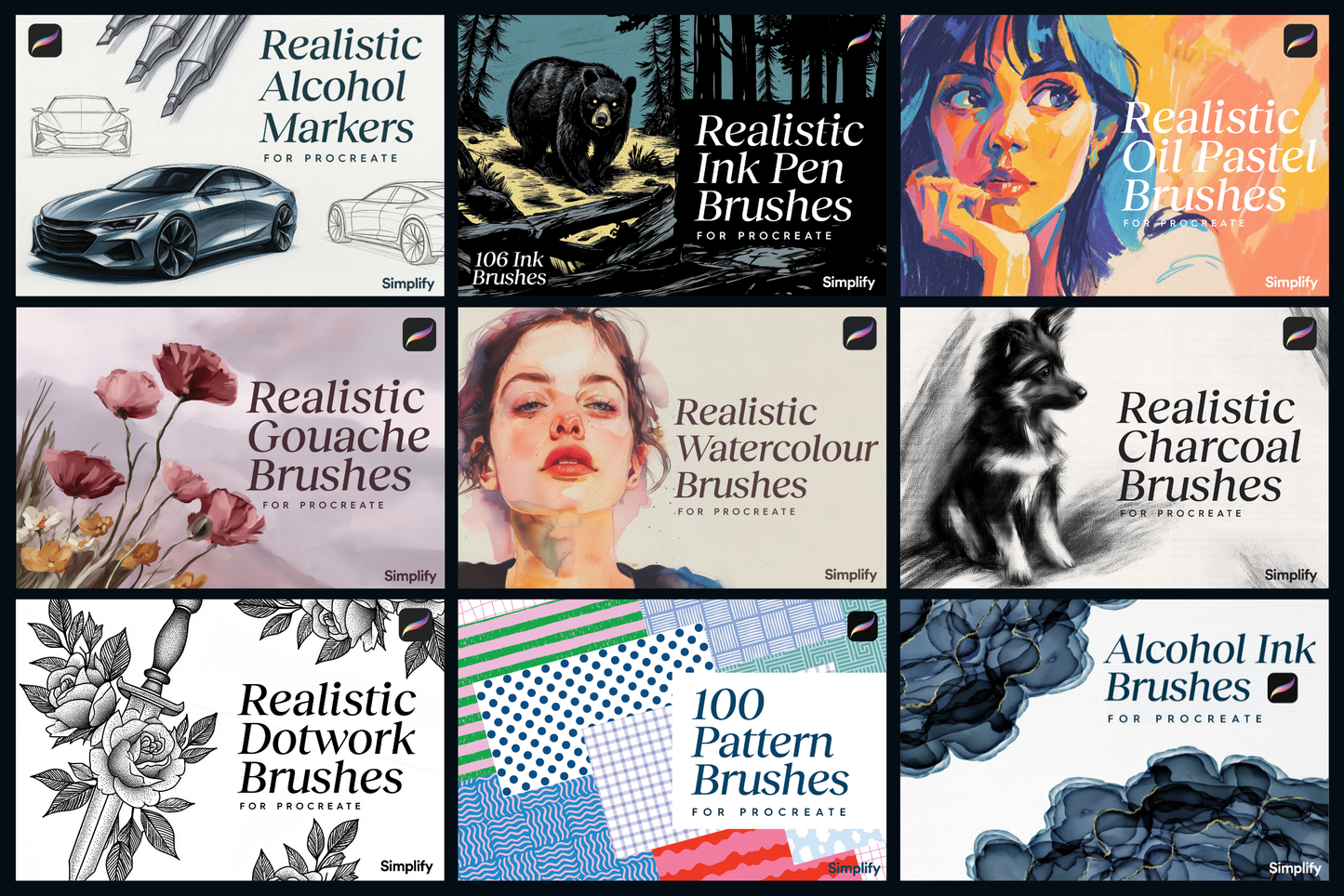 The Studio Brush Bundle